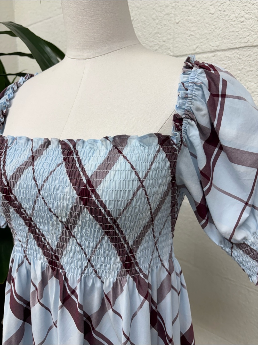 Hill House Home Athena Nap Dress in Matilda Plaid - Picture 4 of 7